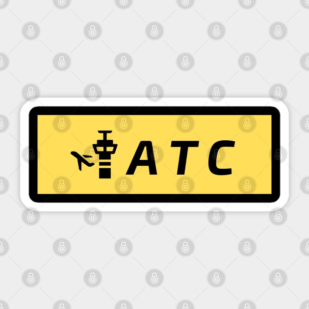 Air Traffic Controller (ATC) Sticker by Jetmike